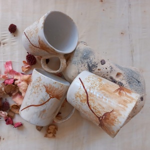 Taza desayuno Flor Dalia